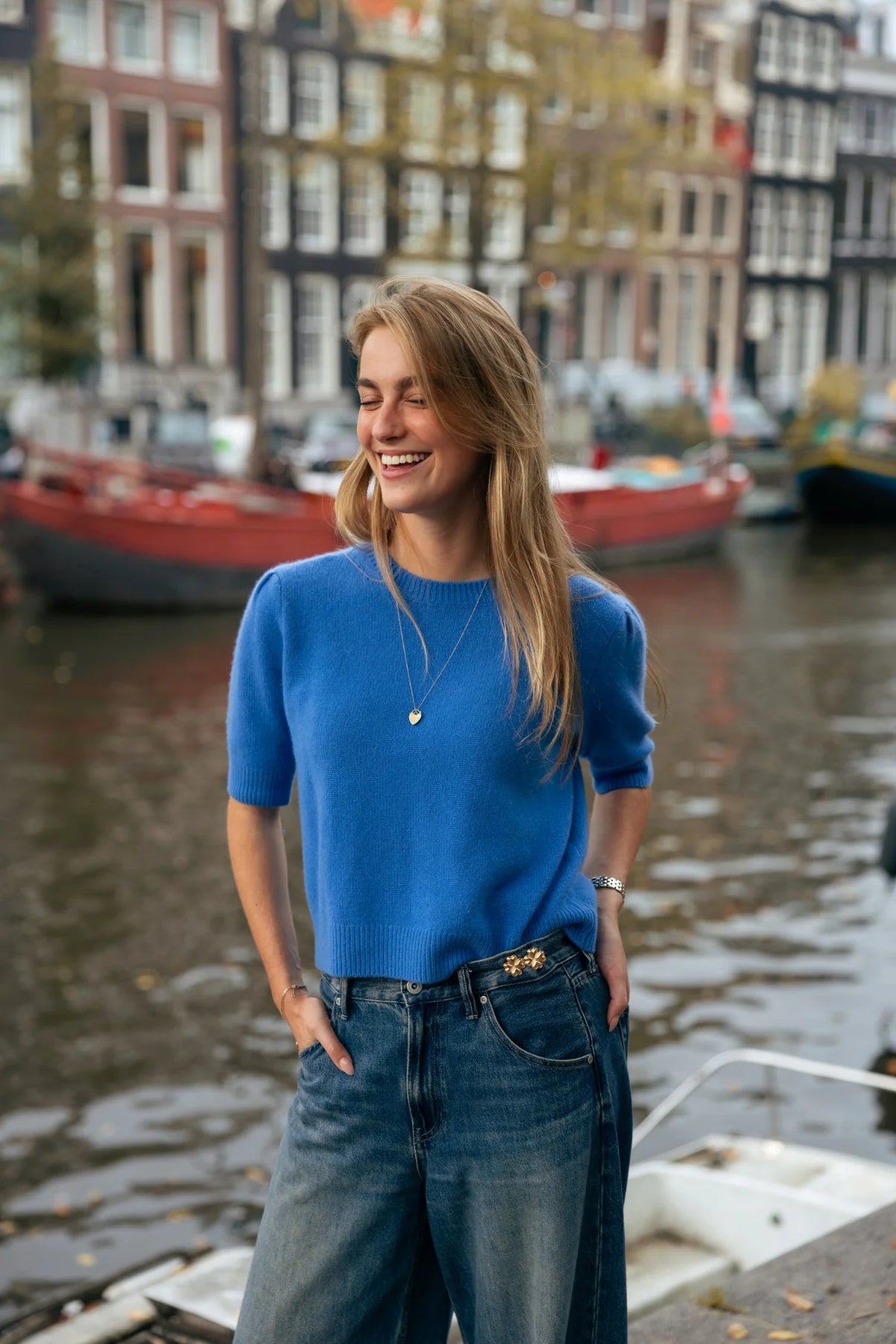 Clover Gold - Stilvoller Jeans Pin