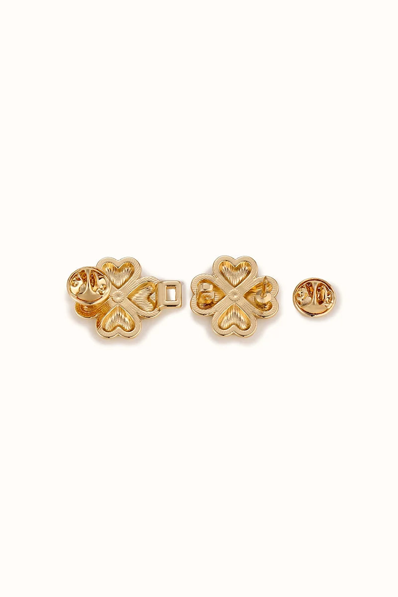 Clover Gold - Stilvoller Jeans Pin
