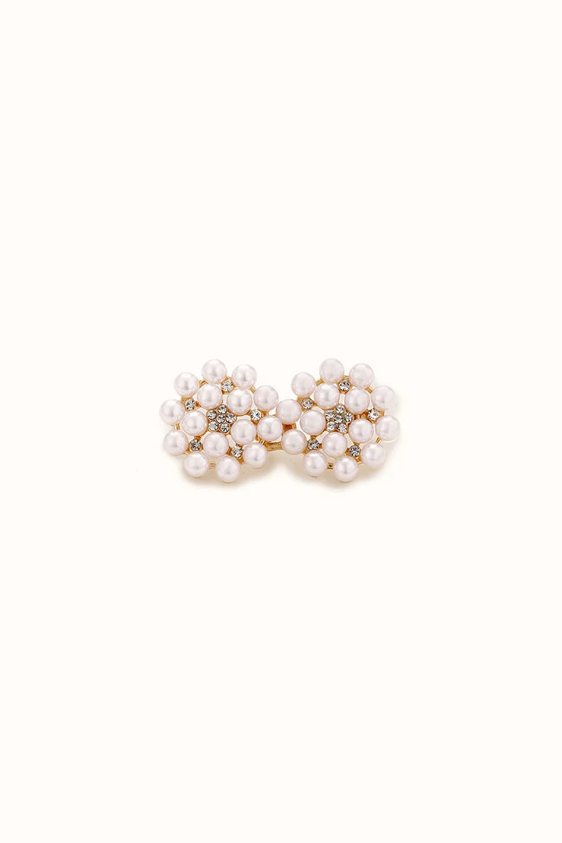 Pearl Flower - Stilvoller Jeans Pin